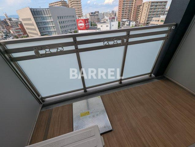 エスリード大阪プライムゲートのバルコニー
