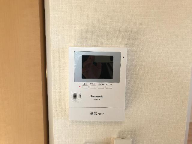 春江町針原新築アパートのセキュリティ|カメラ付インターホン（イメージ）