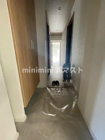 天保山第一コーポの玄関