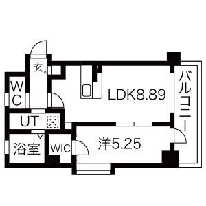 【間取り】 | ラシュール・イン大橋南