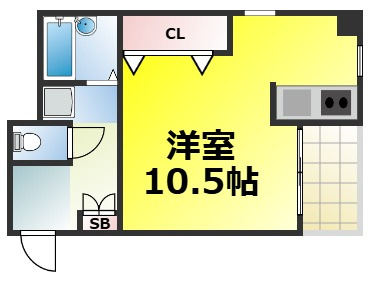 【間取り】 | スクエア明幸 仲介手数料無料