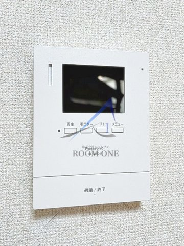 シェトワ中央のセキュリティ|モニター付きインターホンです。
