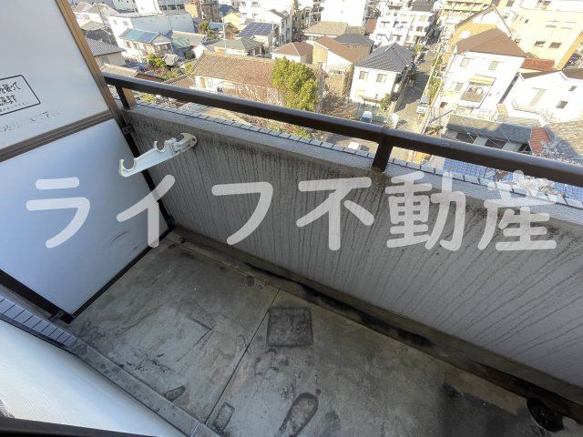 パウゼ布施のバルコニー|陽当たり良好なバルコニーです