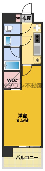 【間取り】 | レジデンシア今池 | 間取りです。