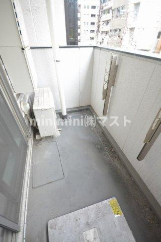 リンクハウス京町堀のバルコニー