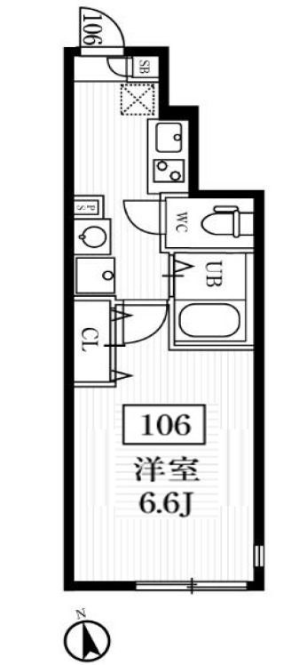 ミハス西小山の間取り