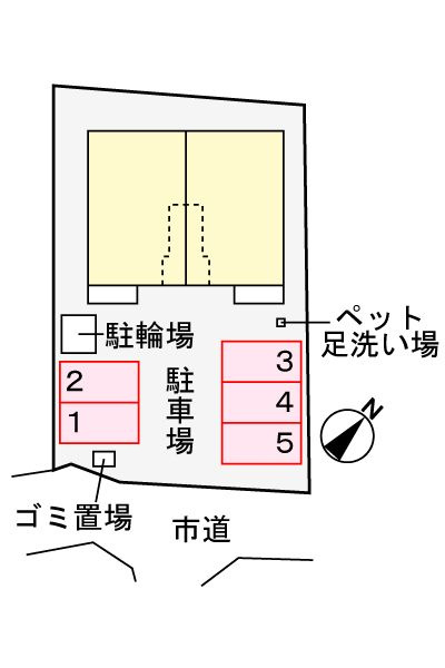 ディアスの駐車場