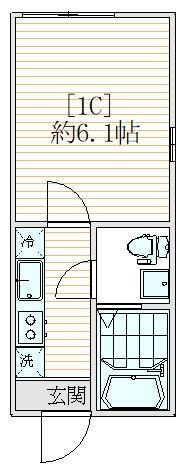 ＡＷ駒込ソメイレジデンスの間取り