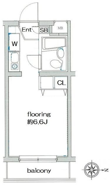 シティ深沢の間取り