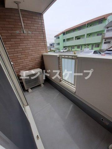 クラールのバルコニー|高崎、前橋のお部屋探しはエンドスケープまで！お客様の理想お聞かせ下さい♪