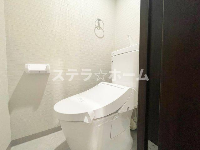 蒲生コーポのトイレ|清潔感のあるトイレです