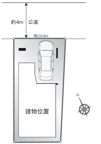 江東区南砂４丁目新築戸建の区画図