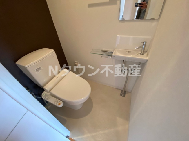 【トイレ】 | 茶屋ヶ坂ライズ | 清潔感のあるトイレです