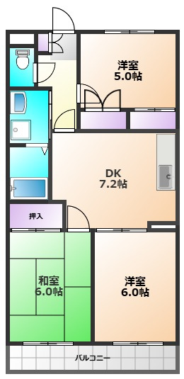 パブリックの間取り