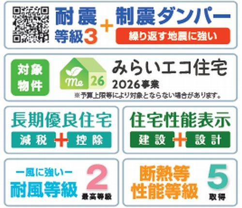 【仲介手数料０円】平塚市ふじみ1丁目3期　新築一戸建ての設備|平塚市ふじみ1丁目3期　新築一戸建て