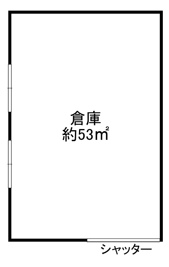 大日町2丁目倉庫の間取り