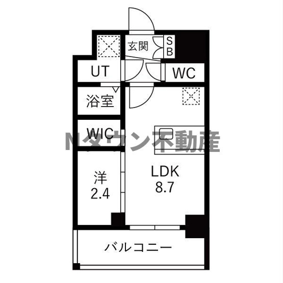 【間取り】 | メイクス岩塚EAST