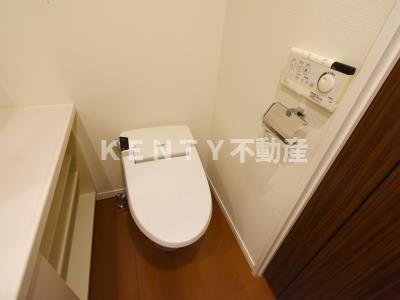 【トイレ】 | ＫＤＸレジデンス戸越 | 落ち着いた色調のトイレです