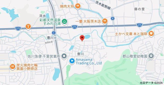 セレニティ豊川Ⅰの地図