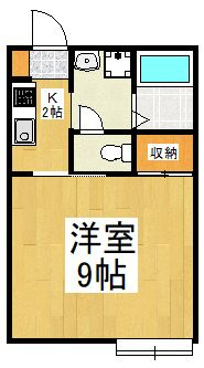 オリーブ館の間取り