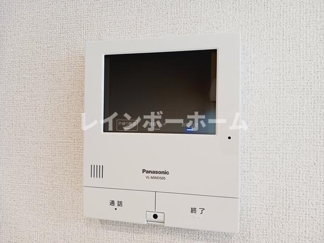 川越市砂新田１丁目のアパートのセキュリティ