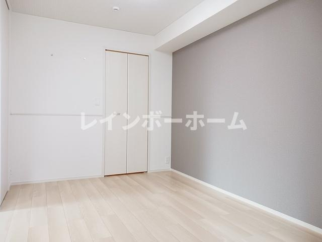 川越市砂新田１丁目のアパートの寝室