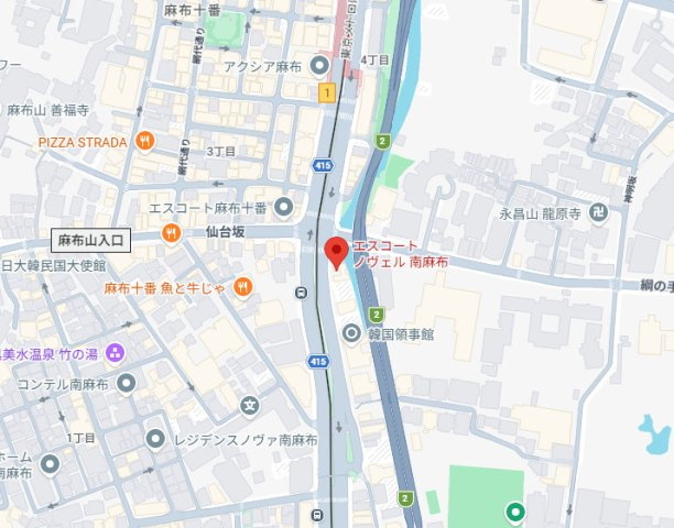 エスコートノヴェル南麻布のその他