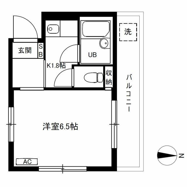 ストークマンション烏山の間取り