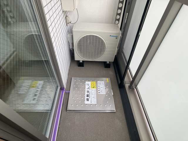 神戸市中央区生田町３丁目の賃貸マンションのバルコニー