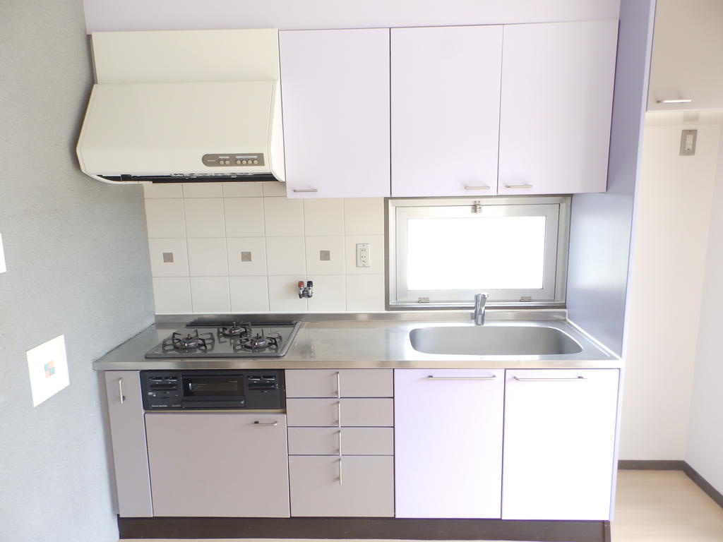神戸市灘区篠原北町４丁目の賃貸マンションのキッチン