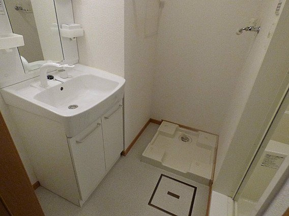 神戸市東灘区住吉宮町３丁目の賃貸マンションの洗面所