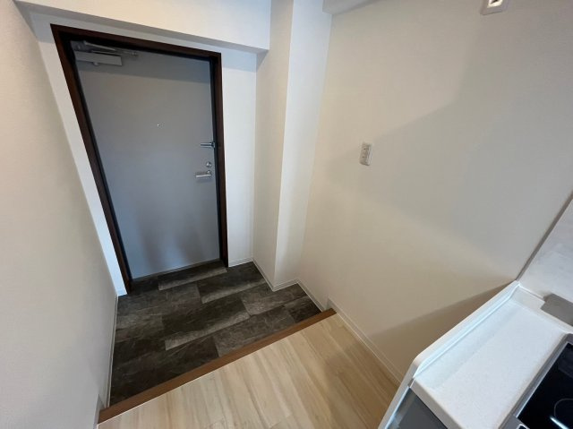 芦屋市茶屋之町の賃貸マンションの玄関