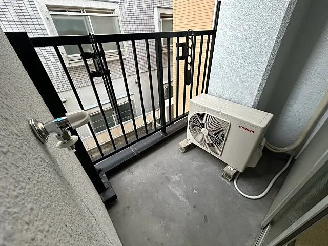 マンション福田のバルコニー