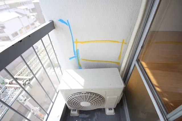 神戸市灘区船寺通５丁目の賃貸マンションのバルコニー