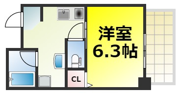 【間取り】 | レバンガAP難波南Ⅱ 仲介手数料無料