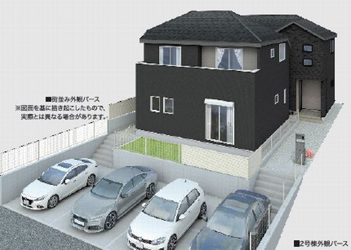 【仲介手数料０円】厚木市鳶尾5丁目　新築一戸建て　全2棟