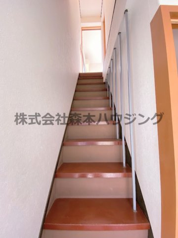 【内装】 | 　寝屋川市菅相塚町11戸建貸家 | 室内階段部分です
