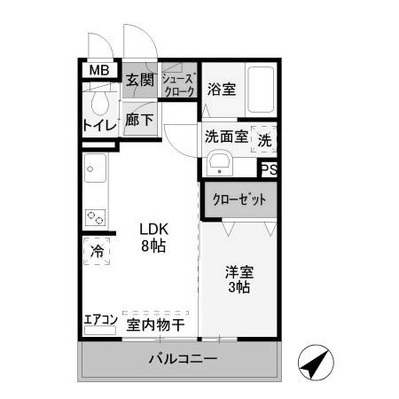 【間取り】 | サンボナール新前橋