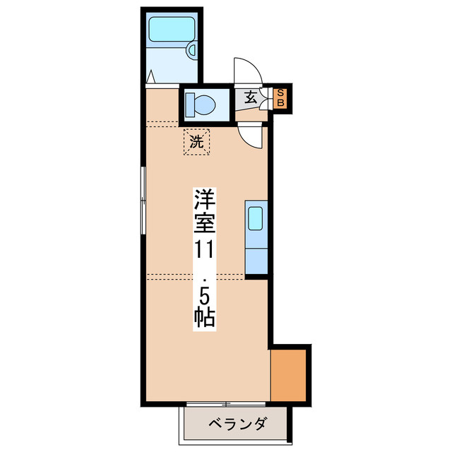 ノースコート宝橋通の間取り