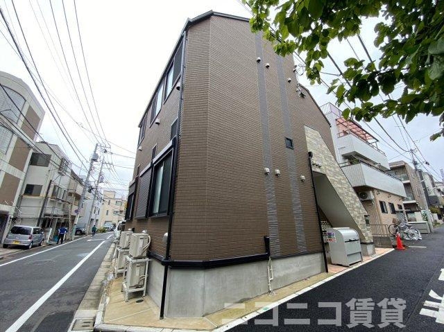 中野区本町２丁目のアパートの外観|

