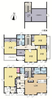 【間取り】 | 岡崎市合歓木町字下郷間 戸建