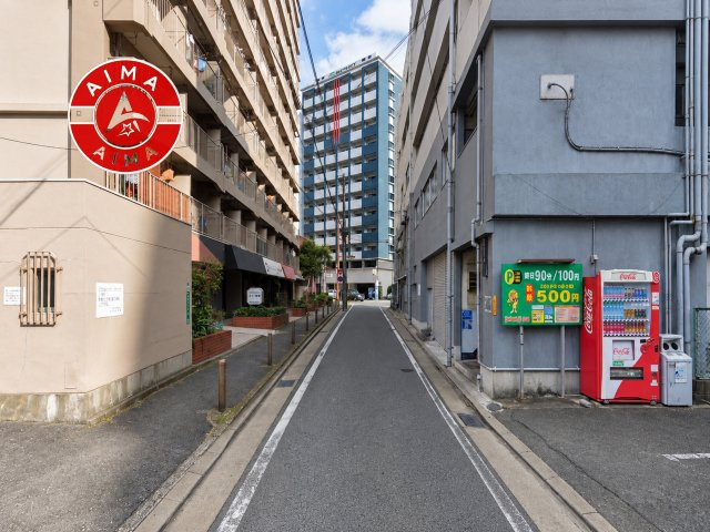 カーサ博多の現況写真|前面道路含む現地の写真です。