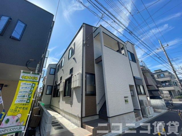 江戸川区北小岩６丁目のアパートの外観