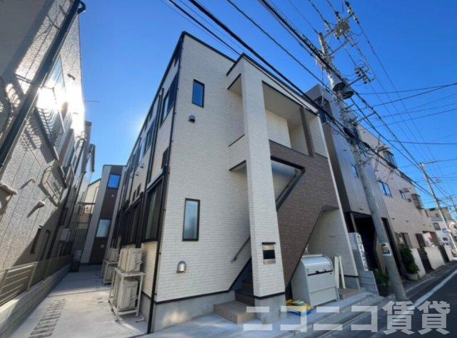 江戸川区北葛西１丁目のアパートの外観