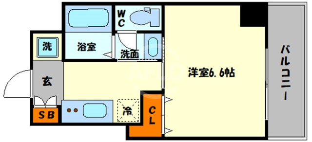 オアーゼ梅田東の間取り|オアーゼ梅田東　間取り