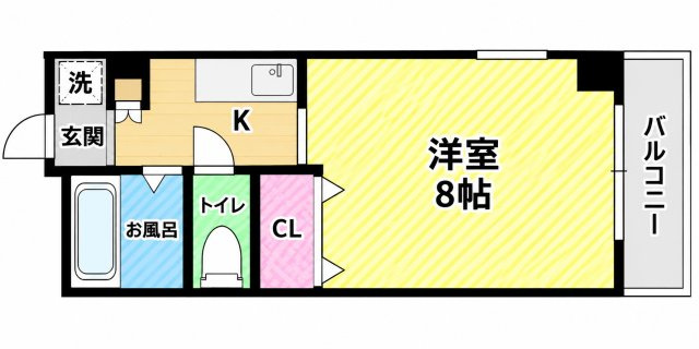 【間取り】 | フォレストインサイドI