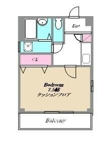 【間取り】 | ルキヤ幡ヶ谷 | 間取りです。