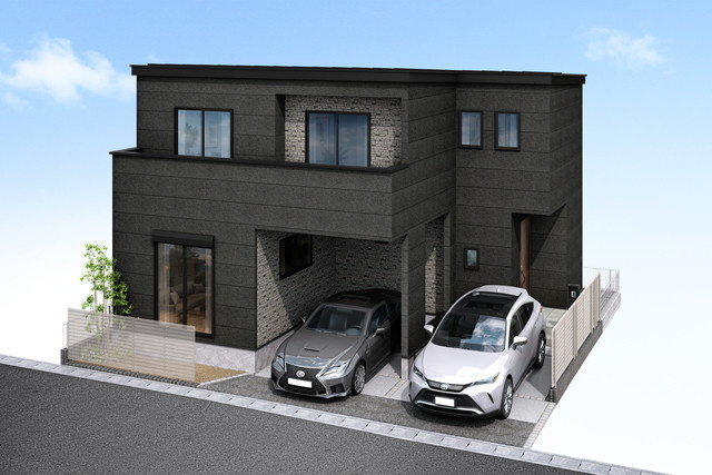岡山市北区下中野の新築一戸建