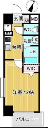 エスポワール那の川の間取り