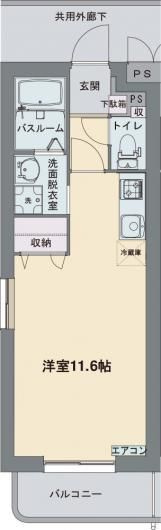 レーヴ・ヌーヴォーの間取り